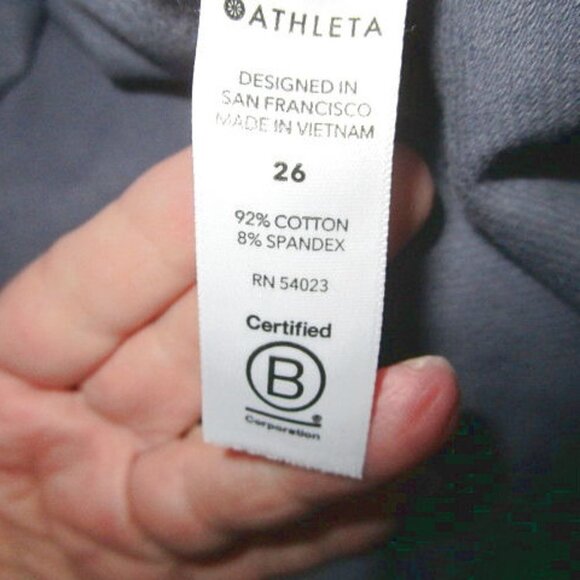 NEW Athleta FARALLON Pull On Size 26 4X PANTS High Rise 5 POCKETS Travel STRETCH - Picture 12 of 12